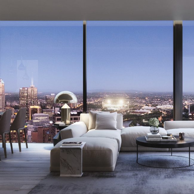Render of a Penthouse Room