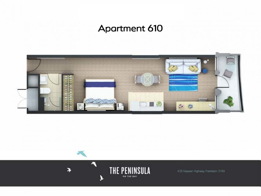 Apartment 610 for Sale Peninsula on the Bay